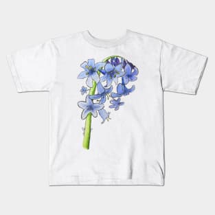 Blooming Bluebells Kids T-Shirt